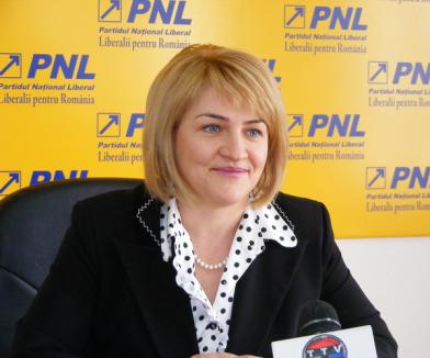 Lucia Varga vrea să fie preşedinta femeilor liberale din România